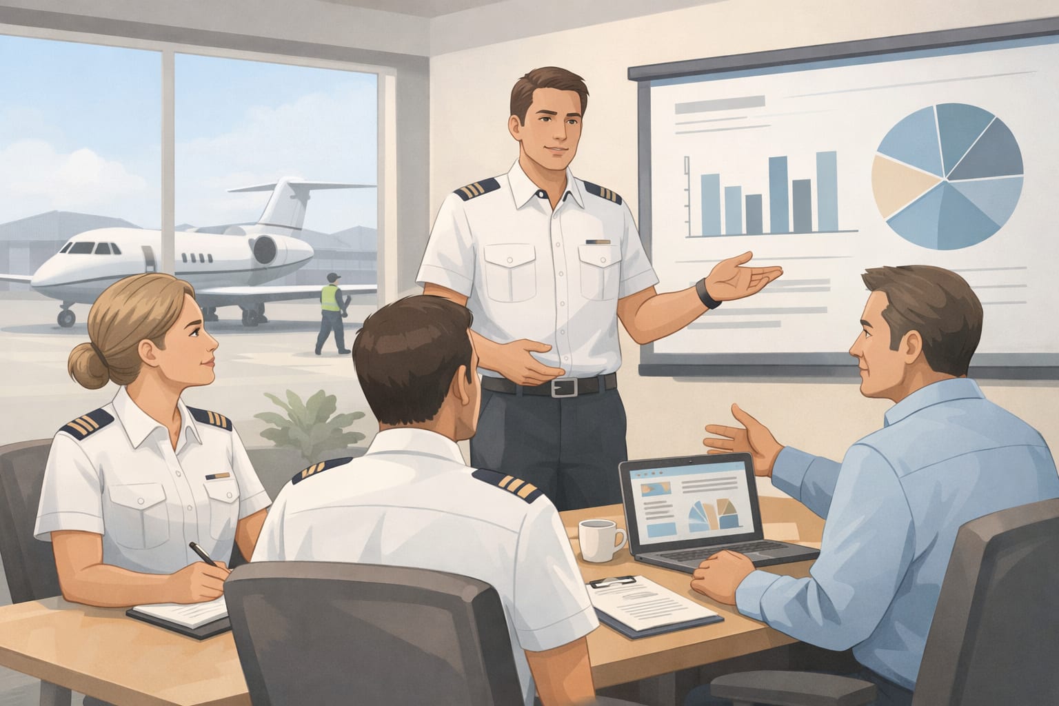 How to Introduce SMS to a Small Flight Department